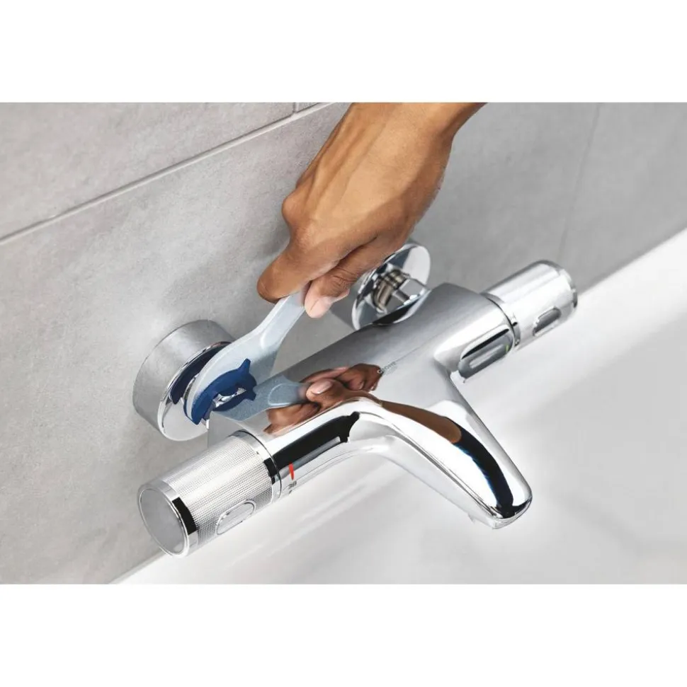 Badewannenarmatur Grohe 'Start' mattschwarz