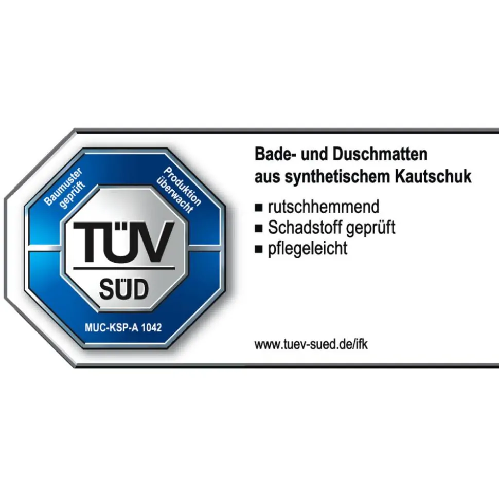 Badewanneneinlage 'Tecno' dunkelgrün 38 x 89 cm