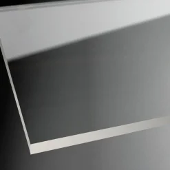 Badewannenseitenwand 'Avanta' für Drehtür, teilgerahmt, Chromoptik, 80 x 175 cm