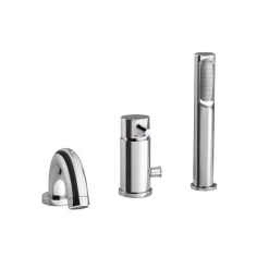 Badewannen-Set 'Pino' rechts Sanitäracryl weiß 1550 x 750 mm
