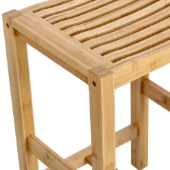 Badhocker Bambus 35 x 55 x 30 cm