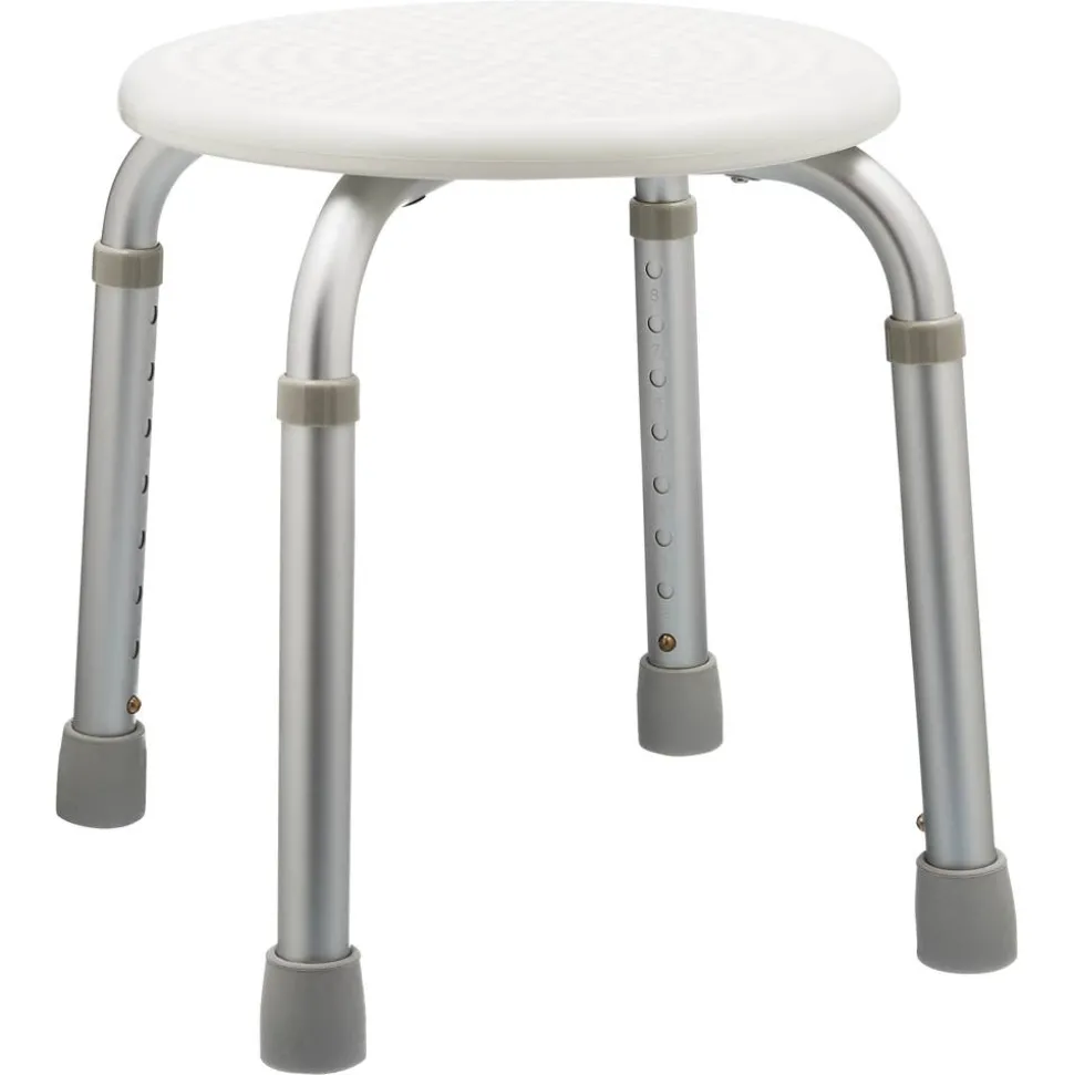 Bad-Hocker 'Comfort' rund, weiß, Ø 32 cm, bis 110 kg