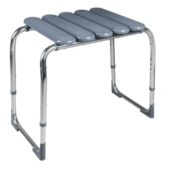Bad-Hocker 'Go' höhenverstellbar zementgrau 62,8 x 33,3 x 41,7 - 54,2 cm