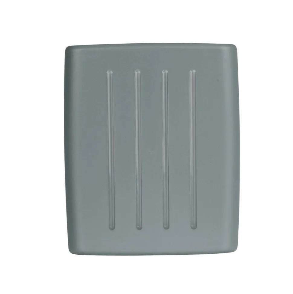 Badhocker 'Kumba' 120kg grau 32 x 38 x 47 cm