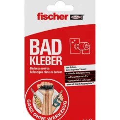 Bad-Kleber 'Ganz ohne Werkzeug' 2 Stück