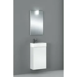 Badmöbelset 'Calanda' weiß 41 x 68 x 22 cm