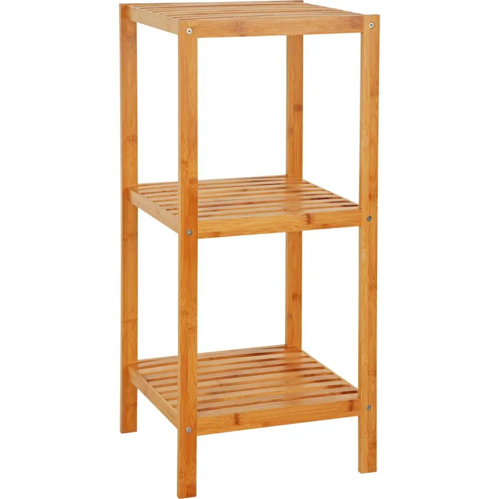 Badregal braun 34 x 80 x 33 cm