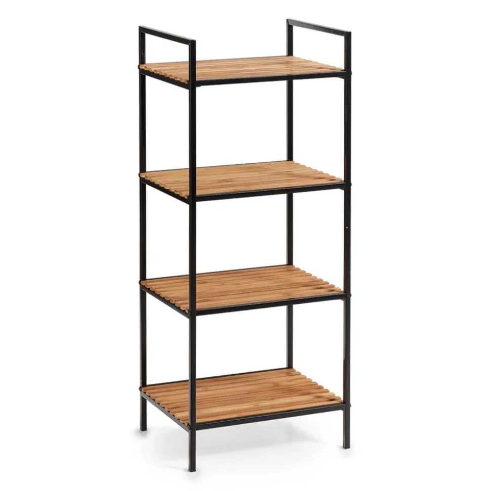 Badregal schwarz 39 x 95 x 33 cm