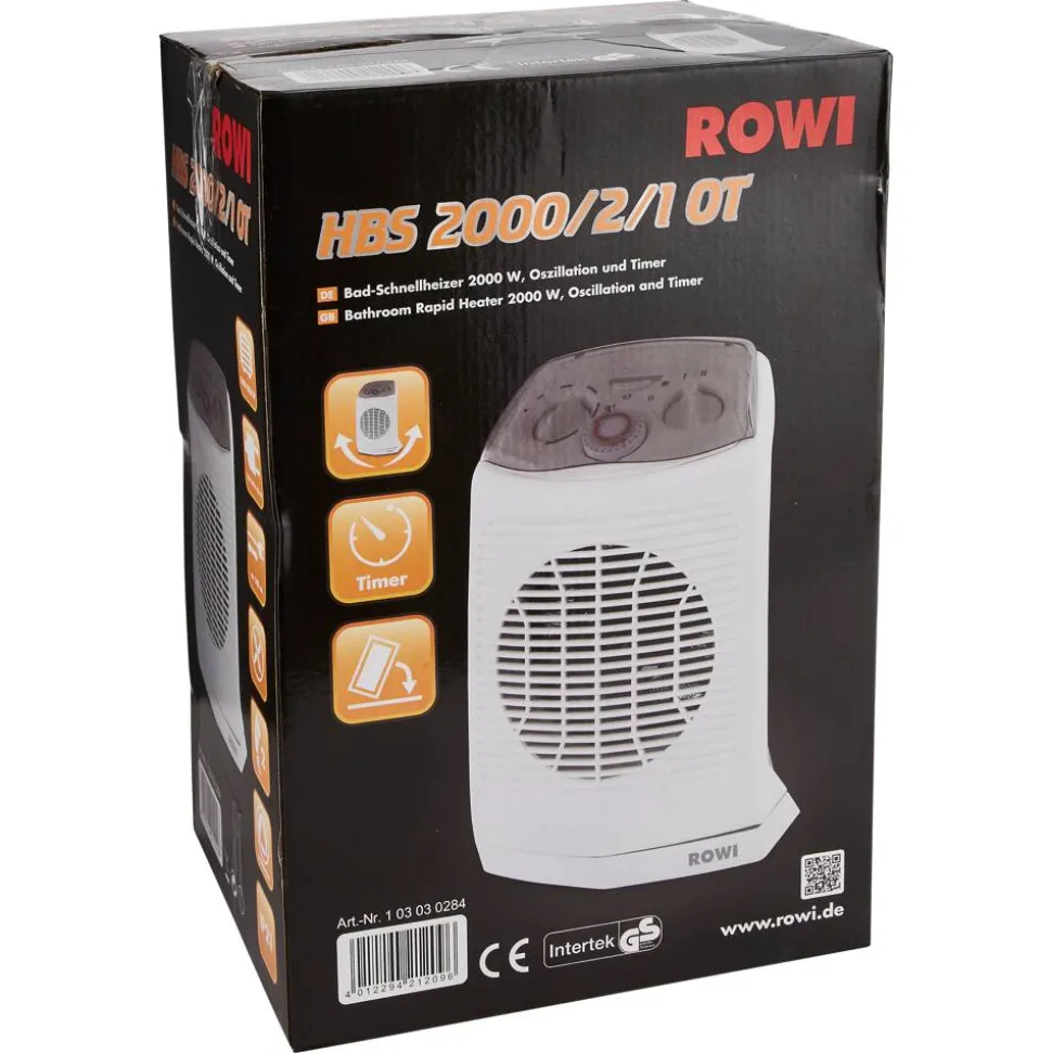 Bad-Schnellheizer 'HBS 2000/2/1 OT' 2000 W