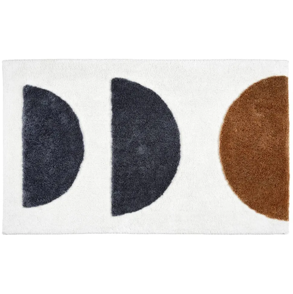 Badteppich 'Barbados' Semi-Circles 67 x 110 cm