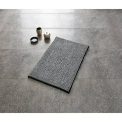Badvorleger 'Fresh' schwarz 55 x 50 cm