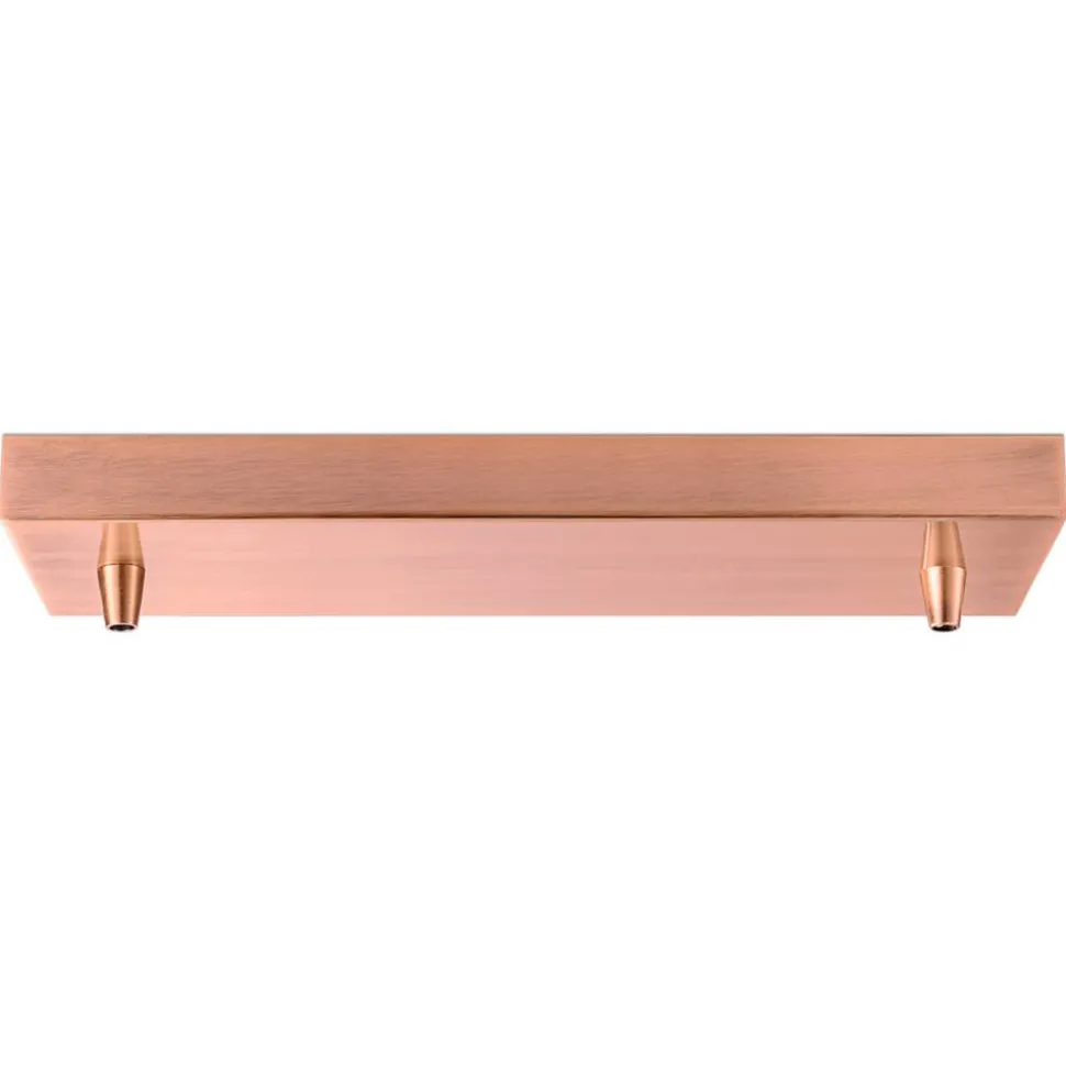 Baldachin 'Home Sweet Home' Metall 2 Lichter kupferfarben