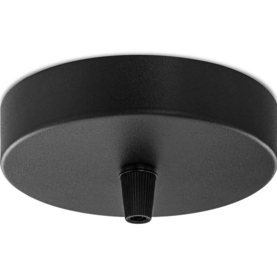 Baldachin 'Home Sweet Home' Metall 1 Licht schwarz
