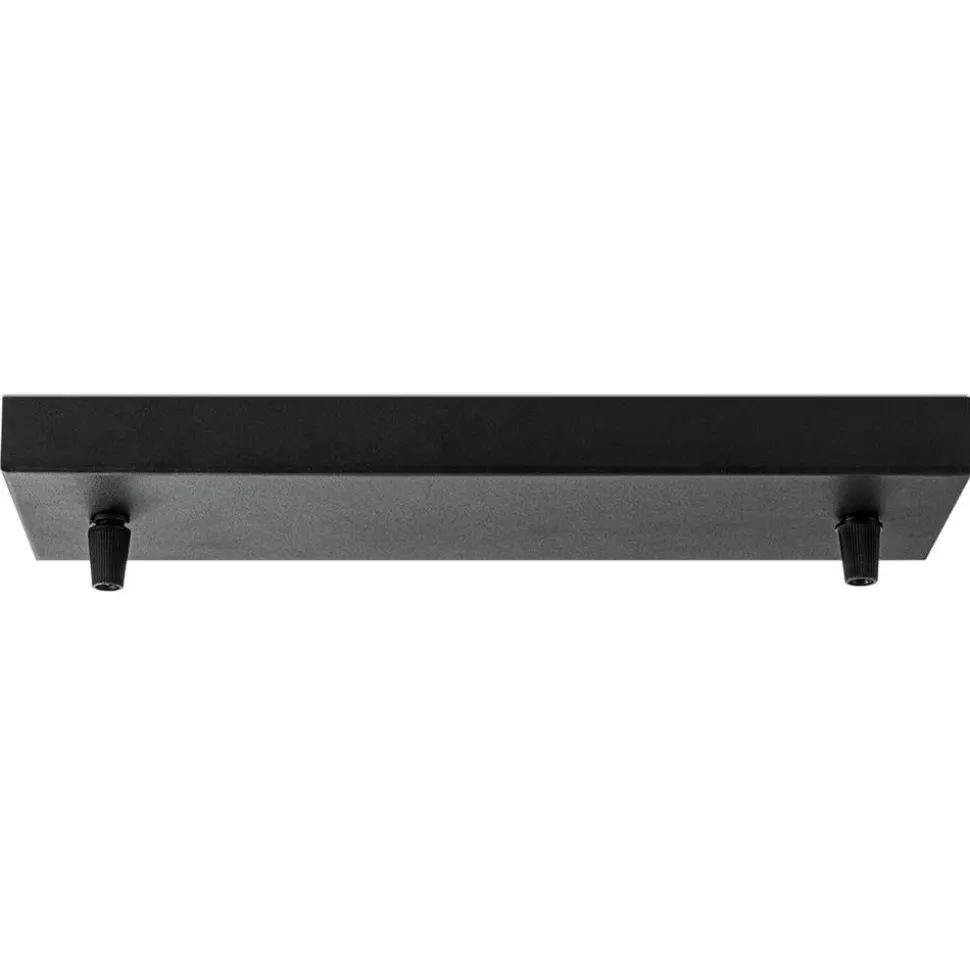 Baldachin 'Home Sweet Home' Metall 2 Lichter schwarz