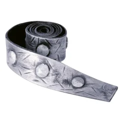 Balkenbeschlag Kautschuk silbern 100 x 4 x 0,2 cm
