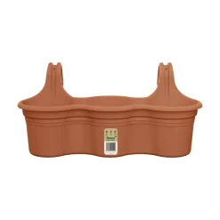 Balkonhänger 'Mediterran Trio' 52 x 26 x 24,3 cm beige