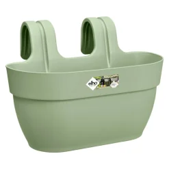 Balkonkasten 'Vibia Campana Easy Hanger M' 36 x 24 x 26,5 cm grün