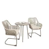 Balkonmöbelset 'Felicitas' Stahl beige 3-teilig
