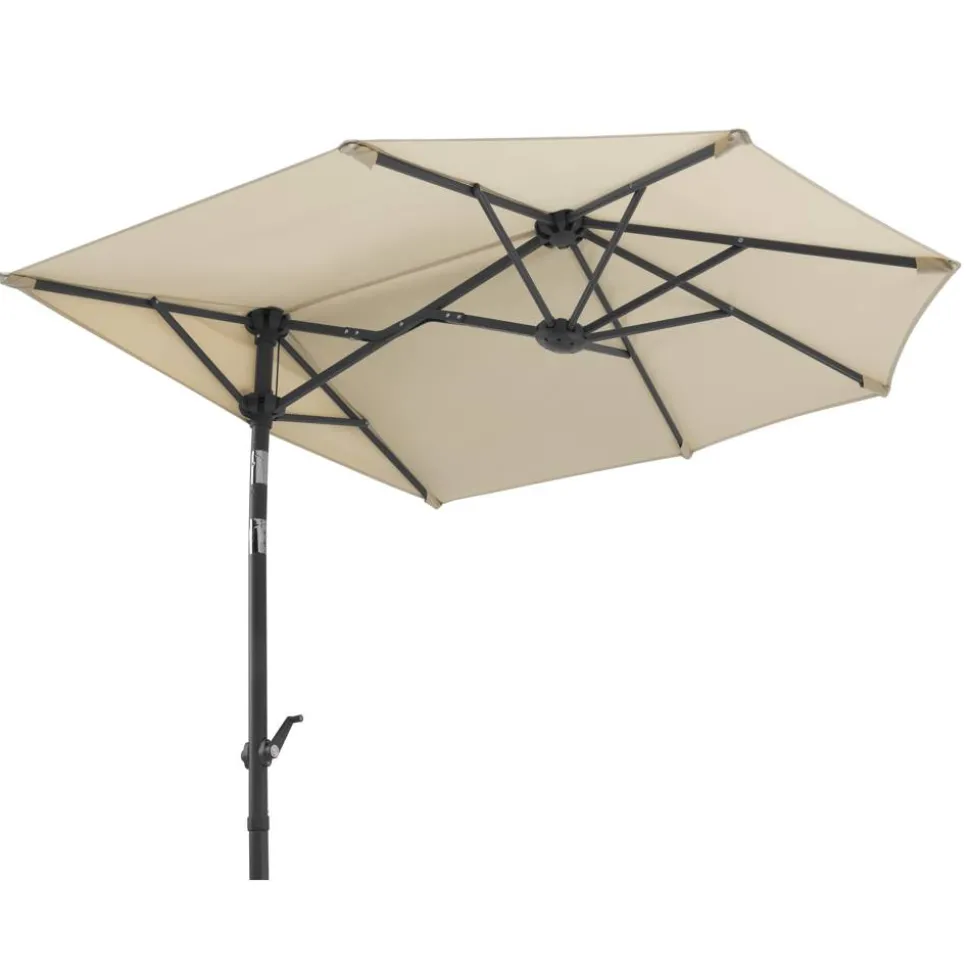 Balkonschirm 'Salerno Mezza' knickbar 150 x 150 cm