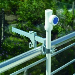 Balkonschirmklammer Stahl für Schirmmast mit Ø 32 mm