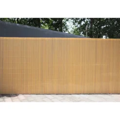 Balkon-Sichtschutz Bambusoptik 300 x 100 cm