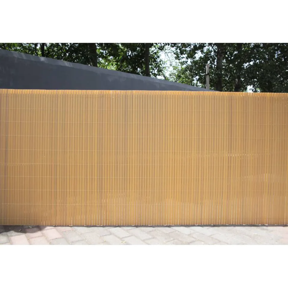 Balkon-Sichtschutz Bambusoptik 300 x 100 cm