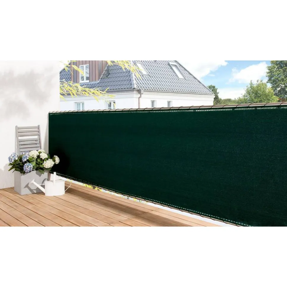 Balkonverkleidung 500 x 180 cm grün