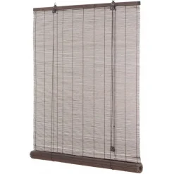 Bambusrollo braun 90 x 220 cm