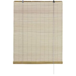 Bambus-Rollo naturfarben 120 x 160 cm