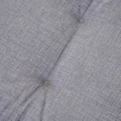 Bankauflage 'Comfort' grau 140 x 44 x 6 cm