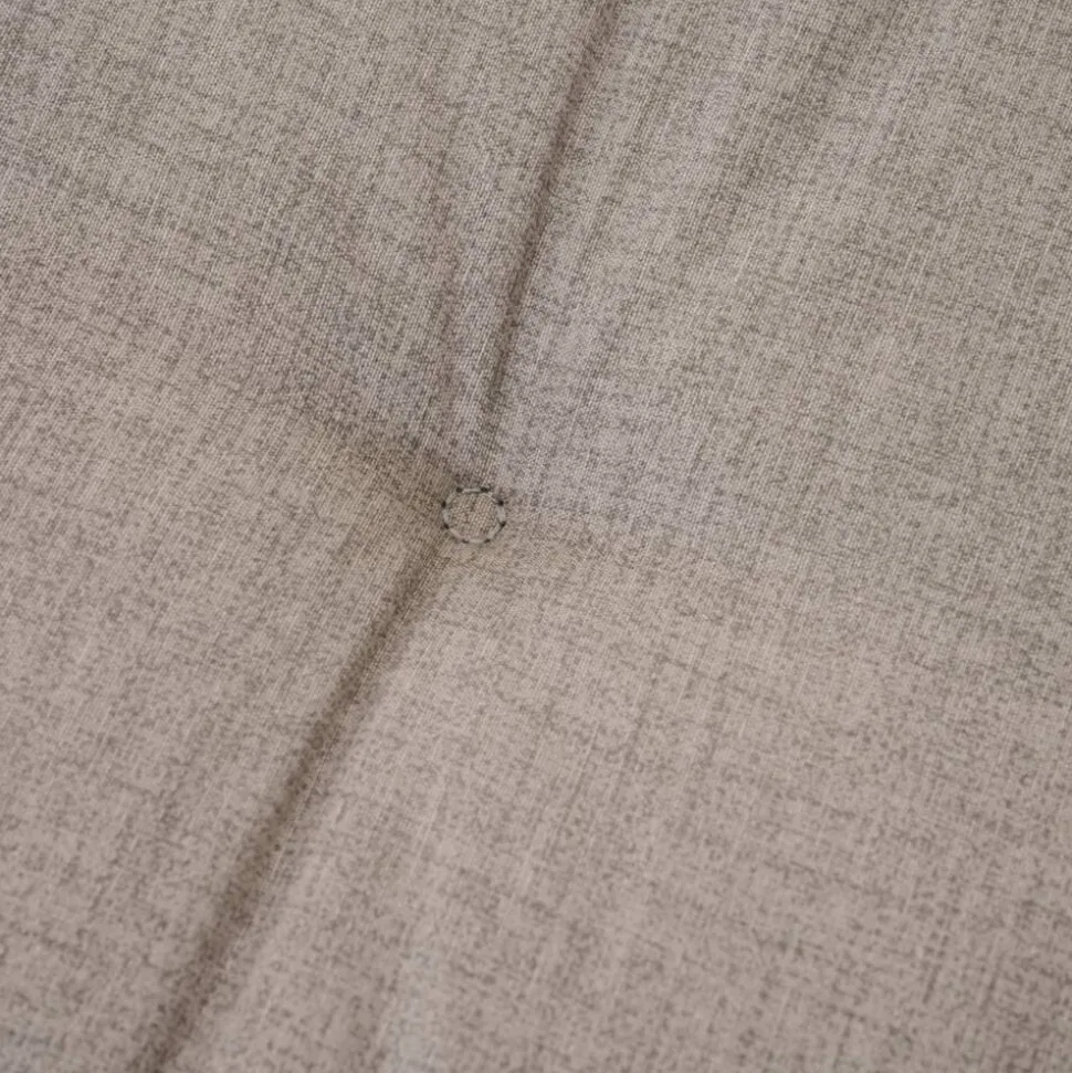 Bankauflage 'Comfort' taupe 140 x 44 x 6 cm