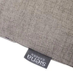 Bankauflage 'Comfort' taupe 140 x 44 x 6 cm