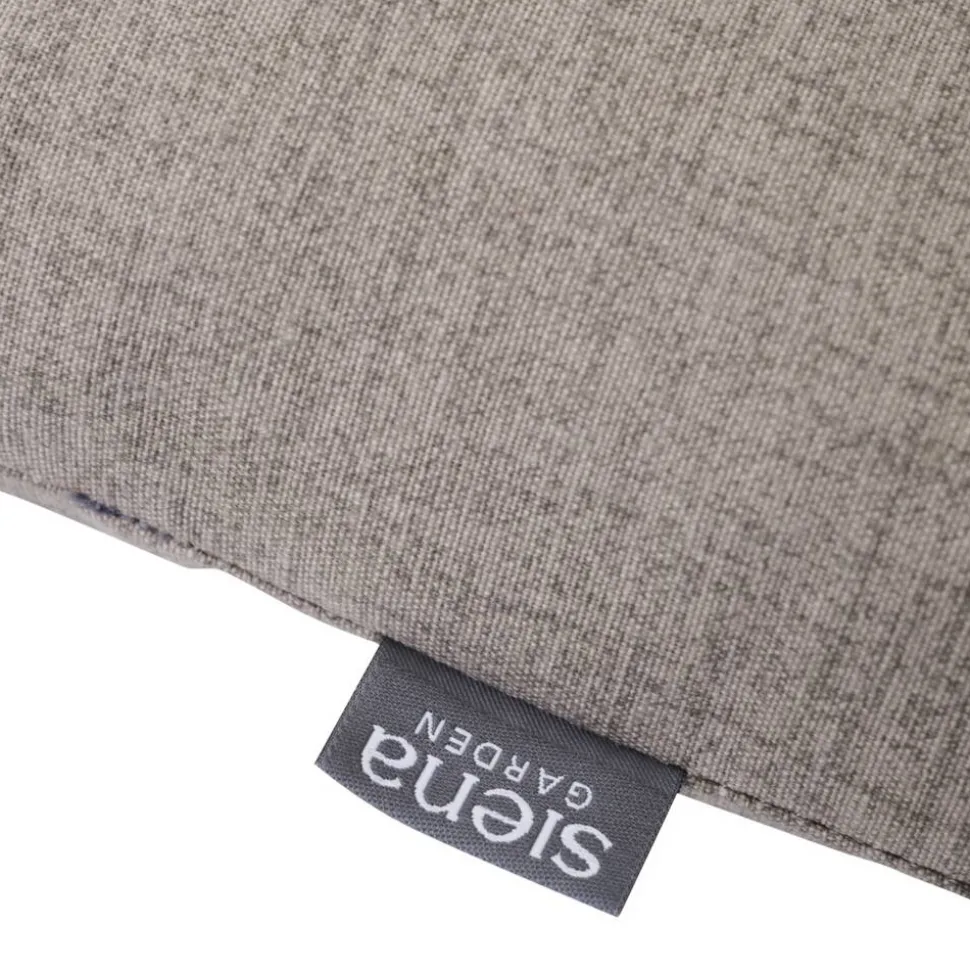 Bankauflage 'Comfort' taupe 140 x 44 x 6 cm