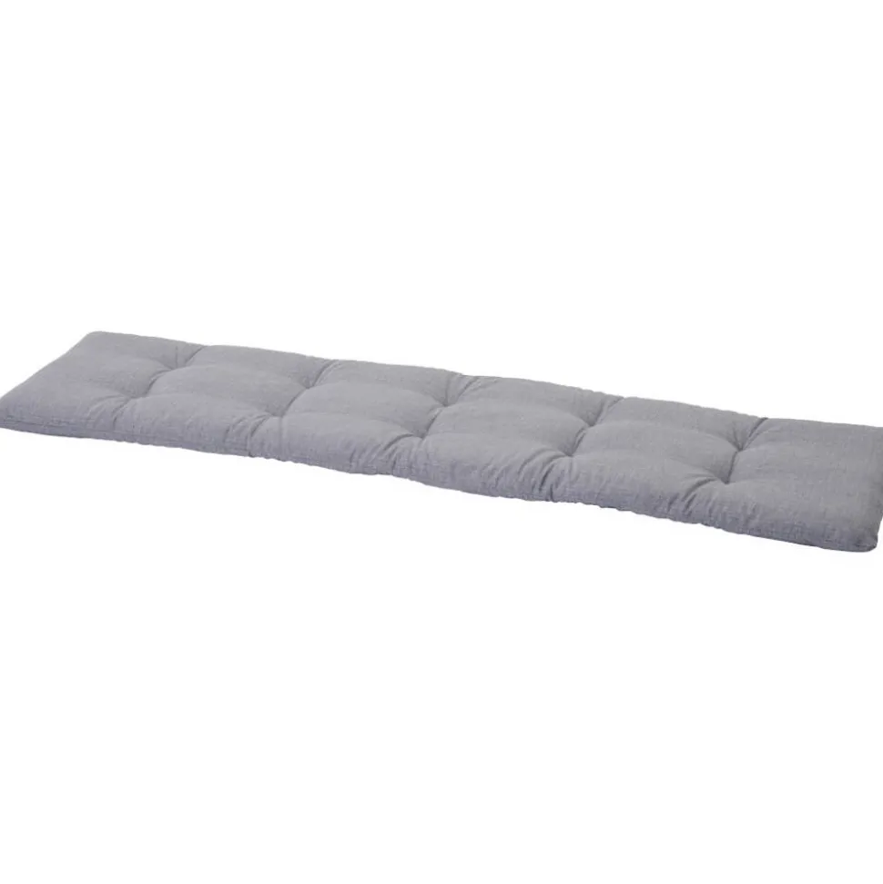 Bankauflage 'Tessin' grau 150 x 38 x 6 cm