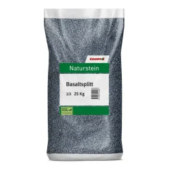 Basaltsplitt schwarz 1/3 mm 25 kg