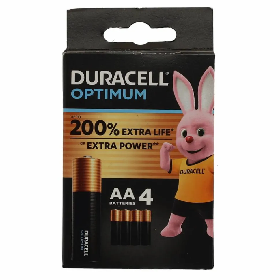 Batterie Optimum 1,5 V AA LR6 4 Stück