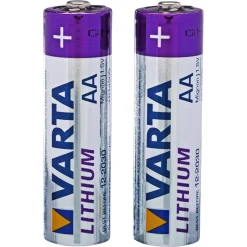Batterien Lithium AA 2 Stück