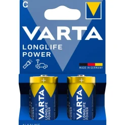 Batterien 'Longlife Power' C 2 Stück