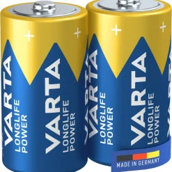 Batterien 'Longlife Power' C 2 Stück