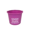 Baueimer 'Eimer geht noch Eimer geht noch rein' 12 l pink