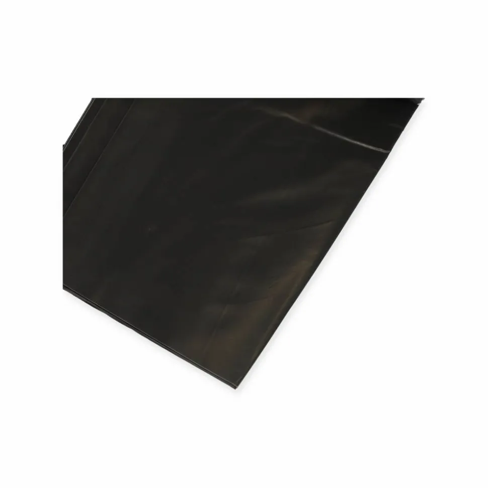 Bauplane Polyethylen 80 g/m² schwarz 4 x 4 m
