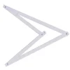 Bauwinkel klappbar Aluminium 172 x 122 cm