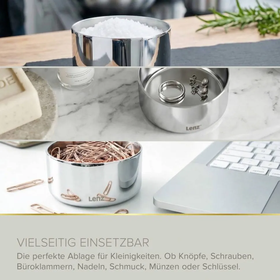 Becherhalter 'Soulution' chromfarben rund