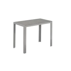 Beistelltisch 'Meike' grau 50 x 90 x 72 cm
