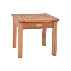 Beistelltisch 'Sonora' Eukalyptusholz 40 x 40 x 37 cm