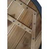 Beistelltische 'Baros' Aluminium/Teakholz 2-teilig