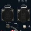 Benzin-/Gas-Stromerzeuger 'TE-IG 1900 DF' 1900 W
