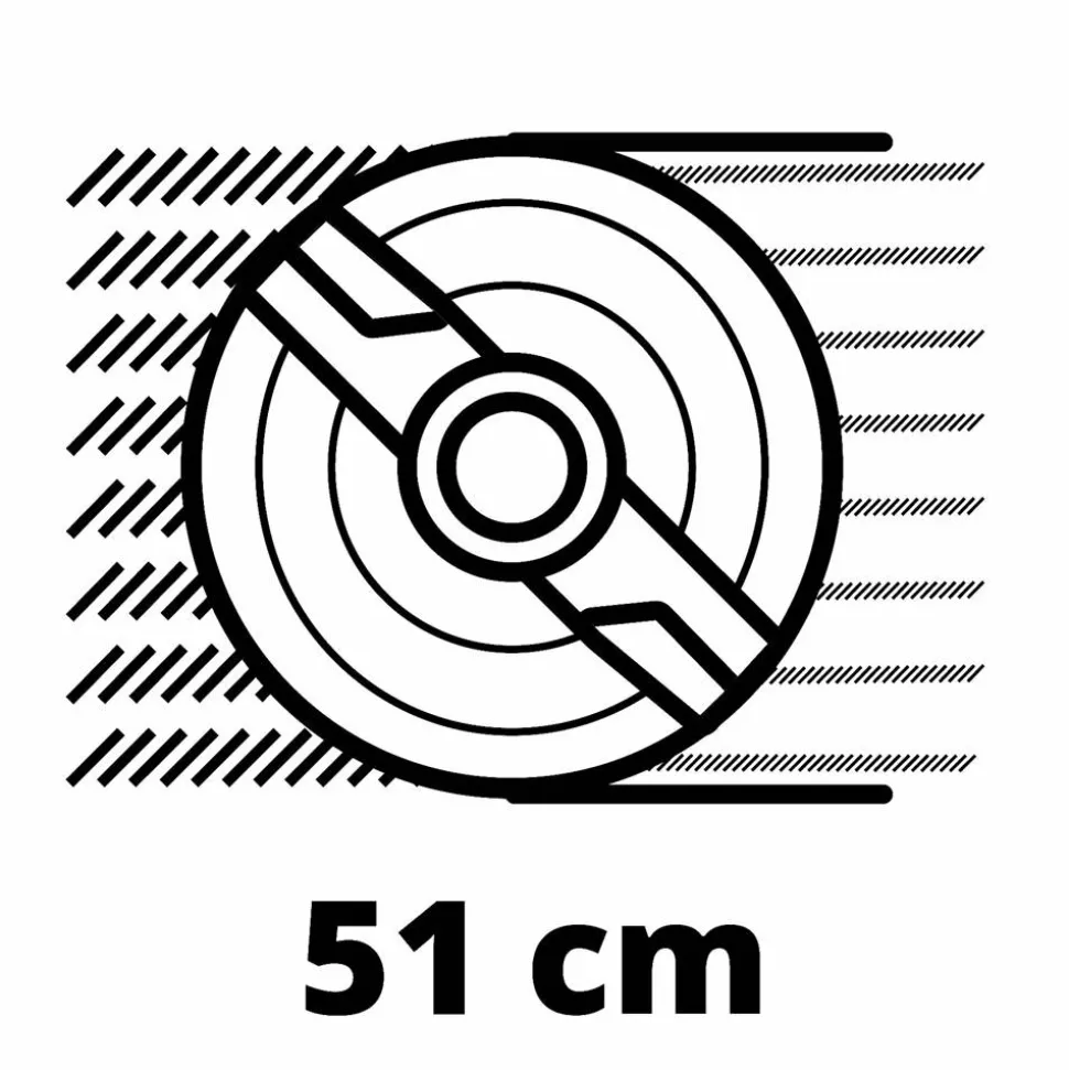 Benzin-Rasenmäher 'GC-PM 51/3 S HW-LI' 2700 W, bis 1800 m²