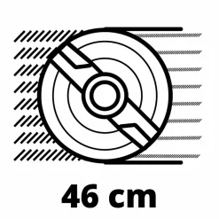 Benzin-Rasenmäher 'GC-PM 46/5 S' 1.400 m²