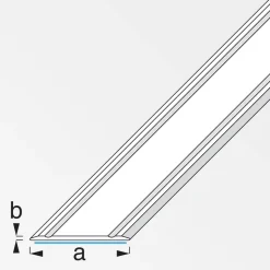 Übergangsprofil Aluminium silber 1000 x 30 mm
